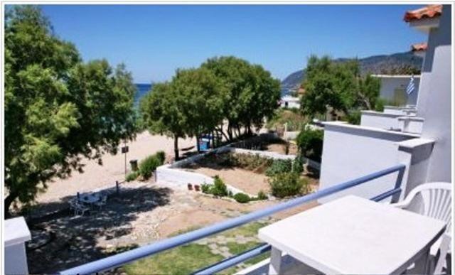 Pano Sto Kyma Studios Plomari Exterior photo