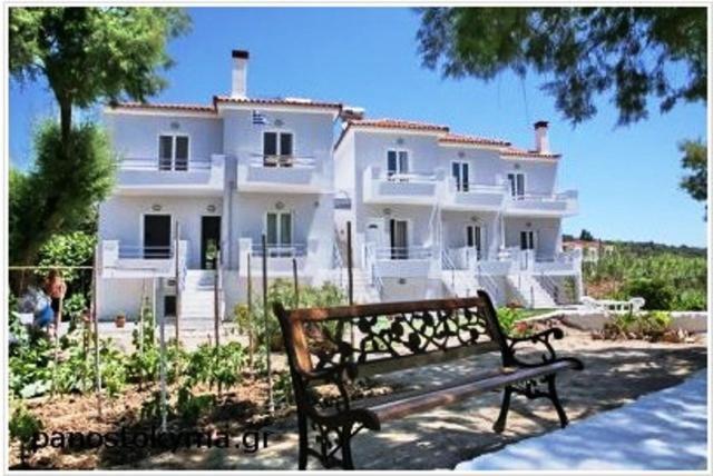 Pano Sto Kyma Studios Plomari Exterior photo