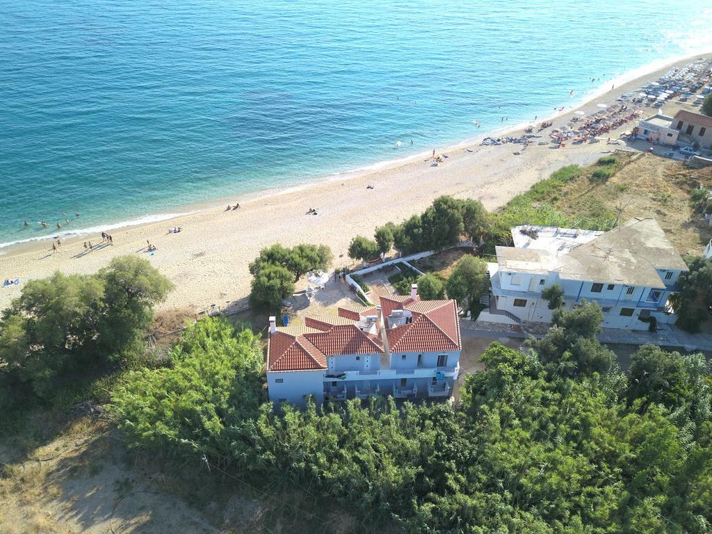 Pano Sto Kyma Studios Plomari Exterior photo